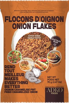 ADKO Onion flakes smoked flavor 18X70G